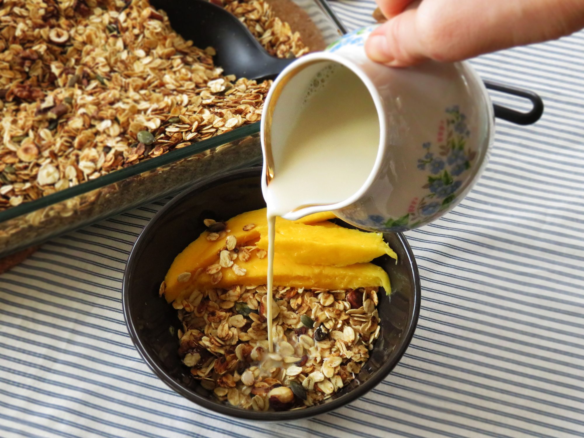 Crunchy Homemade Granola Vegan Foodiez