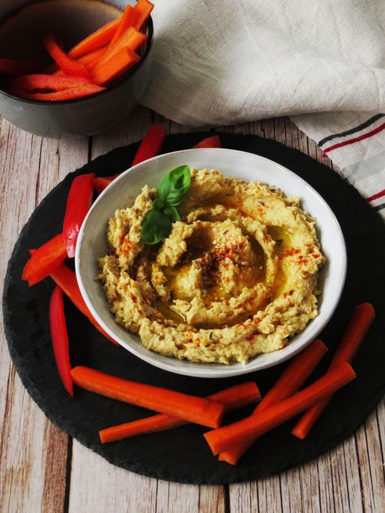 Traditional Hummus Recipe with Tahini Vegan Foodiez