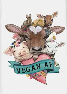 Vegan AF Displate