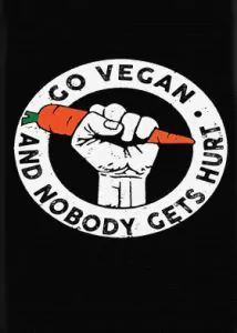 Go Vegan Displate