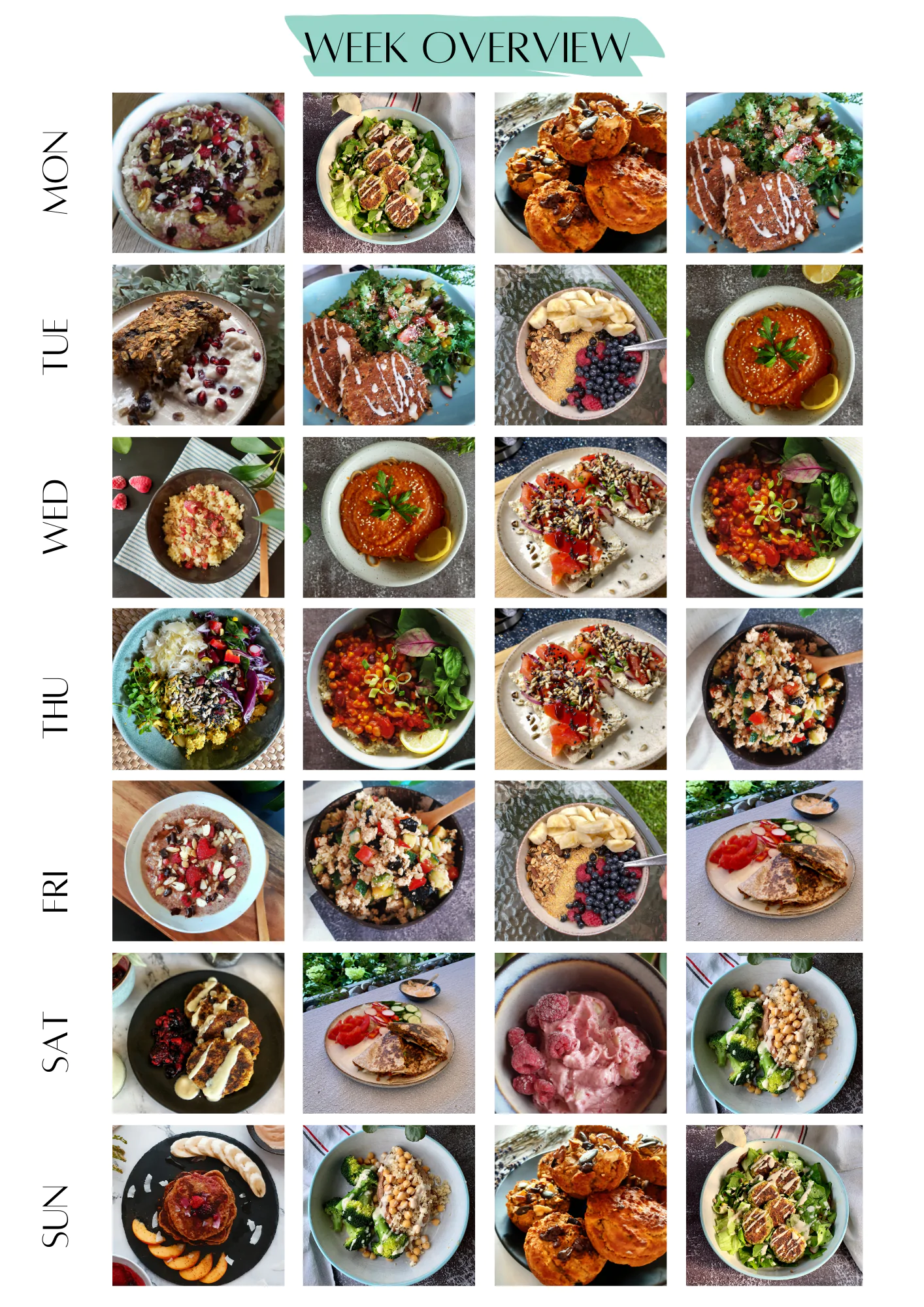 Balanced Vegan Meal Plan - 7 Days - Image 5